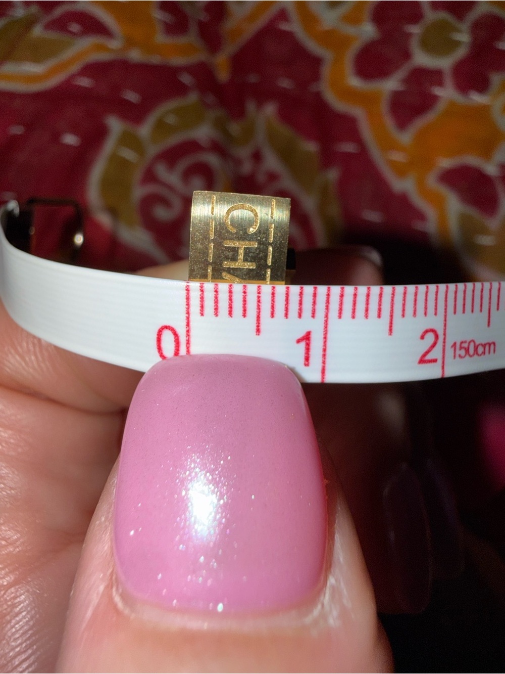 CHANEL Gold and Black Chunky Square CC Pendant on 17”Chain with 1.5” extender - Picture 12 of 13